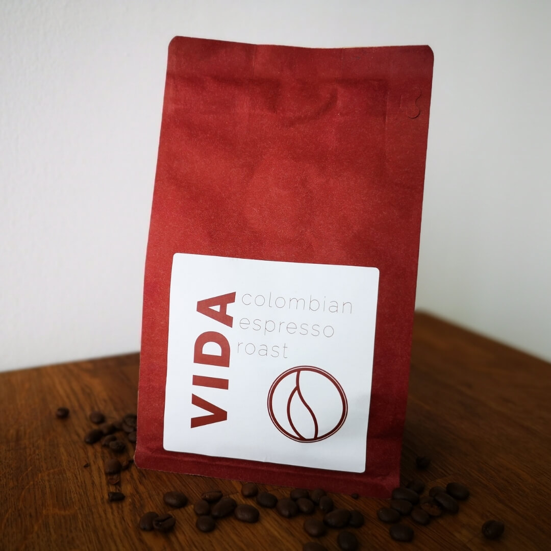 Vida Coffee Espresso Roast Packung